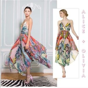 Alice + Olivia “Orly” Lady Lola maxi dress 2